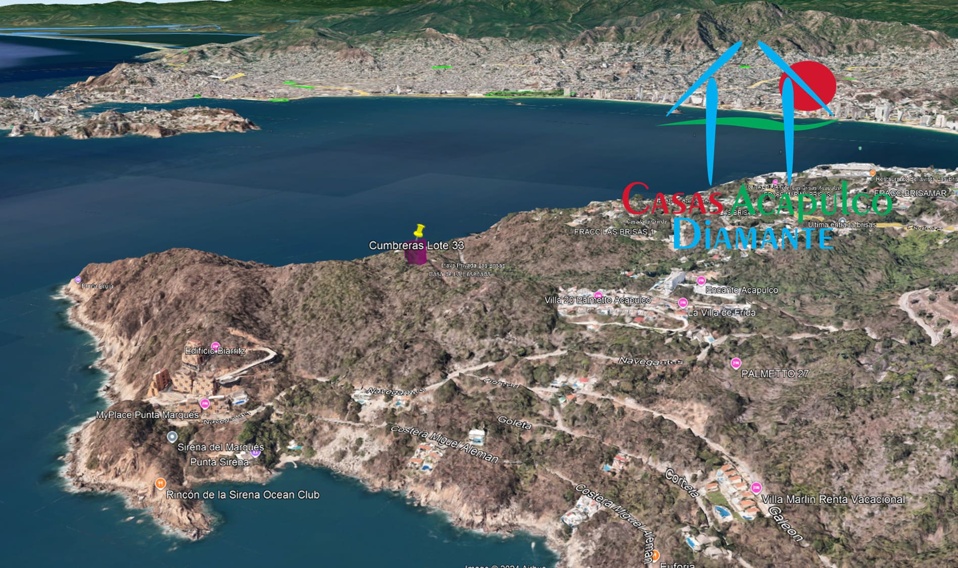 Terreno Brisas del Marqués Cumbreras Lote 33 - Ubicación satelital y entorno 13